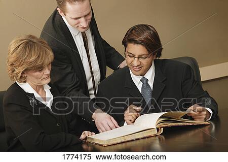 Stock Photography - Business colleagues. Fotosearch