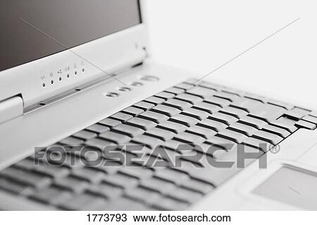 Stock Image - Close-up of a lap-top computer. Fotosearch