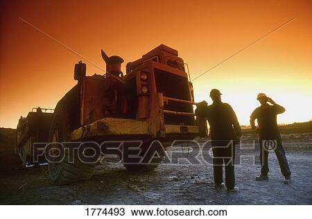 Construction workers and tractor View Large Photo Image Stock Image - Construction workers and tractor. Fotosearch