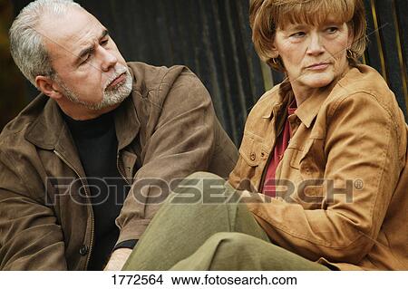 Picture - Couple in conflict. Fotosearch