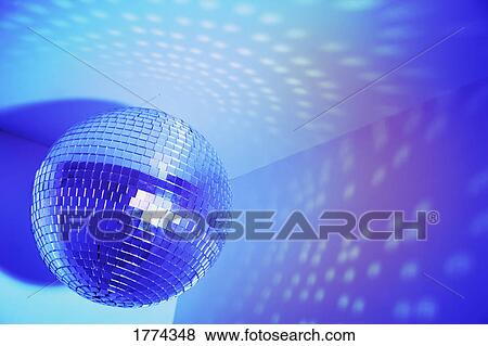 Stock Photo - Disco glitter ball. Fotosearch