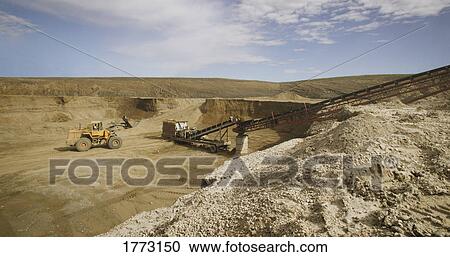 Gravel crusher and separator View Large Photo Image Stock Image - Gravel crusher and separator. Fotosearch
