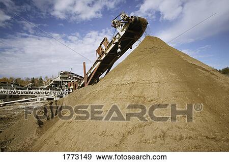 Gravel crusher and separator View Large Photo Image Stock Photo - Gravel crusher and separator. Fotosearch