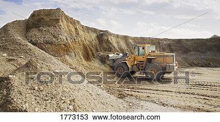 Gravel pit View Large Photo Image Stock Image - Gravel pit. Fotosearch