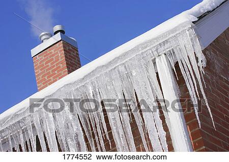 Icicles View Large Photo Image Stock Image - Icicles. Fotosearch
