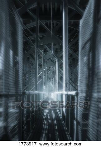 Industrial interior View Large Photo Image Stock Photo - Industrial interior. Fotosearch