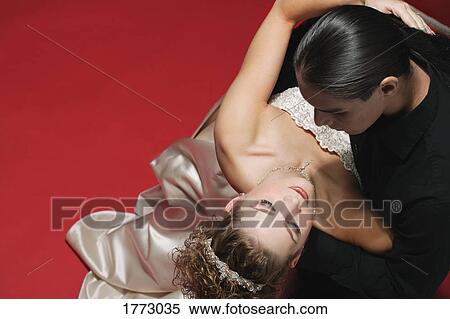 Just married and embracing View Large Photo Image Stock Photography - Just married and embracing. Fotosearch