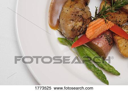 Main course meal View Large Photo Image Stock Photography - Main course meal. Fotosearch