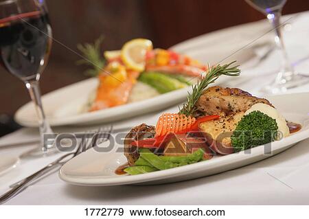 Stock Photo - Main course. Fotosearch