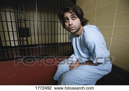 man in hospital gown View Large Photo Image Stock Image - man in hospital gown. Fotosearch