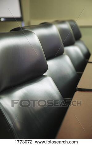 Stock Image - Office chairs. Fotosearch