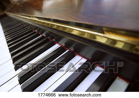 Stock Photograph - Piano keyboard. Fotosearch
