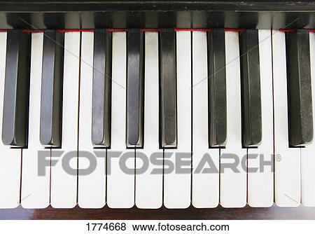 Stock Photo - Piano keys. Fotosearch