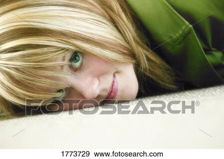 Portrait of a woman View Large Photo Image Stock Photo - Portrait of a woman. Fotosearch