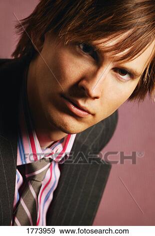 Stock Photo - Portrait of man. Fotosearch