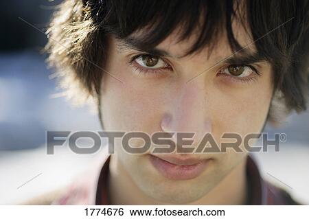 Stock Photograph - Portrait of man. Fotosearch