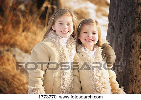 Portrait of sisters View Large Photo Image Stock Image - Portrait of sisters. Fotosearch