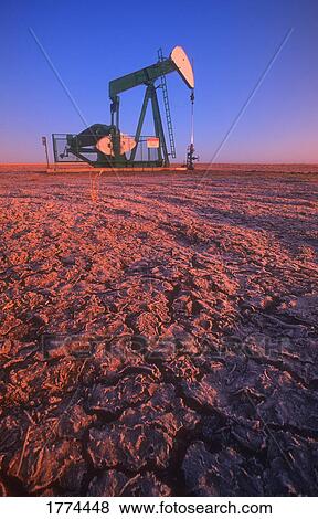 Stock Photo - Pumping for oil. Fotosearch