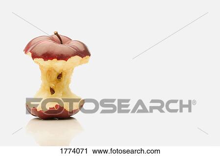 Red apple core View Large Photo Image Stock Image - Red apple core. Fotosearch