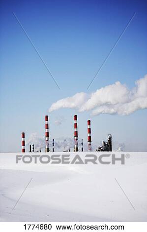 Refinery View Large Photo Image Stock Image - Refinery. Fotosearch