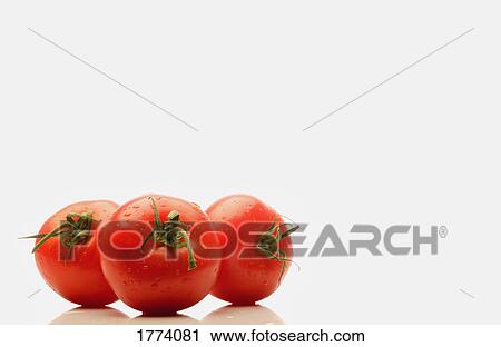 Stock Image - Ripe tomatoes. Fotosearch