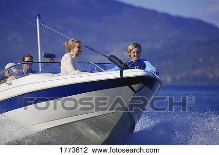 Speed boat on water View Large Photo Image Stock Image - Speed boat on water. Fotosearch