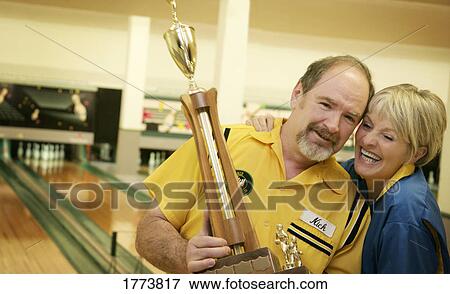 We won the trophy View Large Photo Image Stock Photo - We won the trophy. Fotosearch