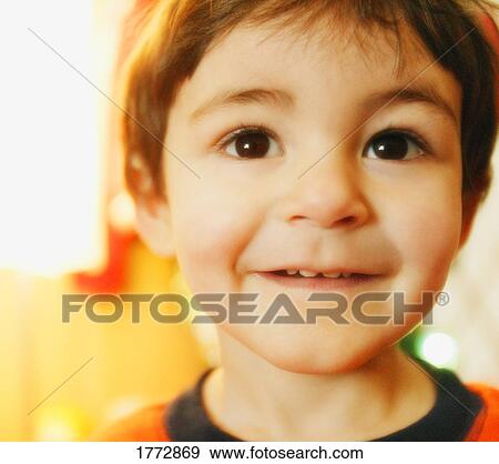 Stock Photo - Young boy. Fotosearch