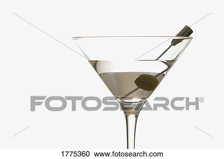 A glass of martini View Large Photo Image Stock Image - A glass of martini. Fotosearch