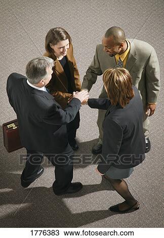Businesspeople as a team View Large Photo Image Stock Image - Businesspeople as a team. Fotosearch
