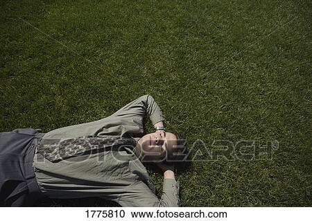 Stock Image - Catching some rays. Fotosearch