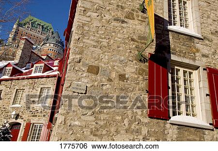 Stock Photograph - Chateau Frontenac, Quebec City, Canada. Fotosearch