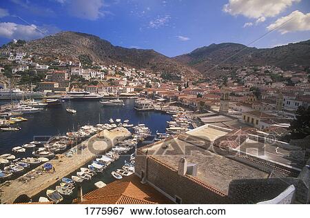 City with harbor View Large Photo Image Stock Photo - City with harbor. Fotosearch