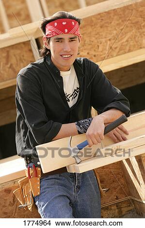 Picture - Construction worker. Fotosearch