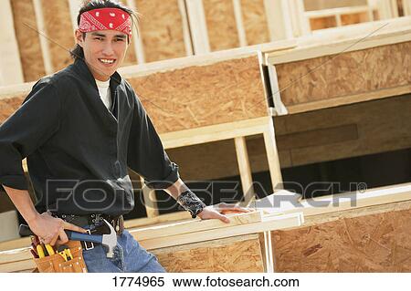 Stock Photography - Construction worker. Fotosearch
