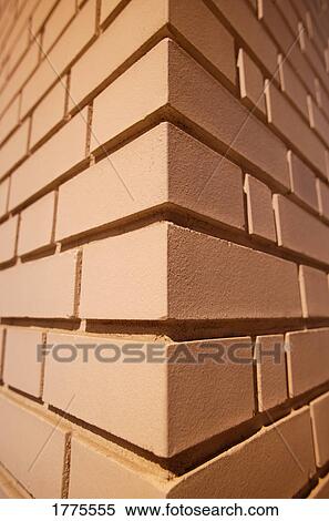 Corner of a brick building View Large Photo Image Stock Photography - Corner of a brick building. Fotosearch