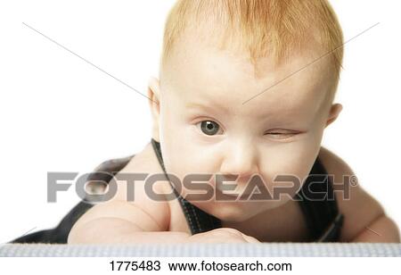 Cute baby boy View Large Photo Image Stock Image - Cute baby boy. Fotosearch