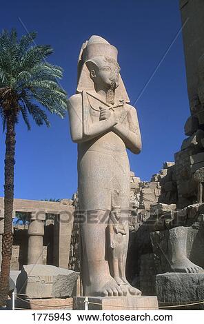 Egyptian pharaoh statue View Large Photo Image Stock Image - Egyptian pharaoh statue. Fotosearch