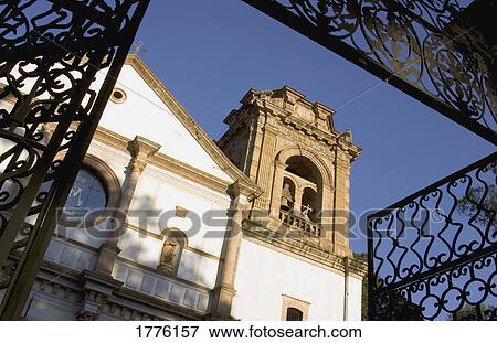 Exterior of a church tower View Large Photo Image Stock Photo - Exterior of a church tower. Fotosearch