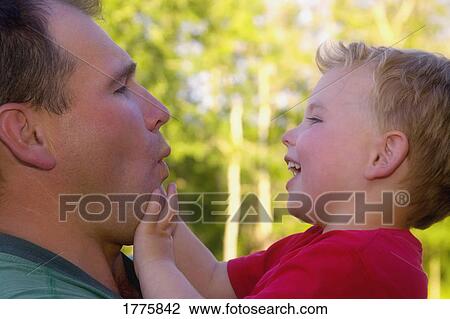 Father and son View Large Photo Image Stock Image - Father and son. Fotosearch