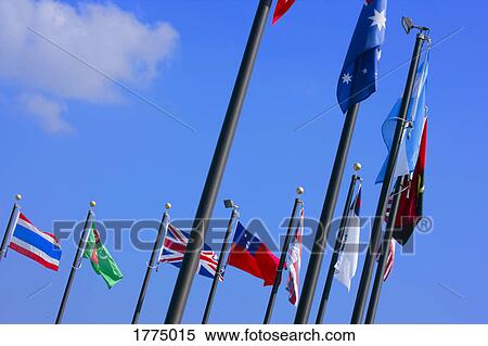 Many flags View Large Photo Image Stock Photography - Many flags. Fotosearch