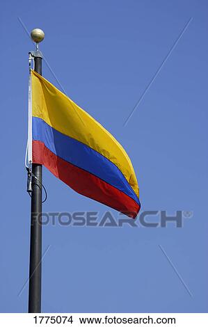 Picture - National flag of Colombia. Fotosearch