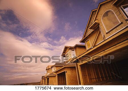 New houses View Large Photo Image Picture - New houses. Fotosearch