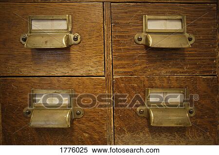 Old filing drawers View Large Photo Image Stock Photography - Old filing drawers. Fotosearch