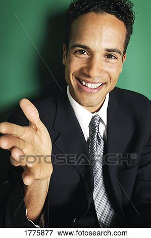 Stock Photo - Portrait of businessman. Fotosearch