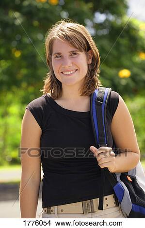 Picture - Portrait of student. Fotosearch