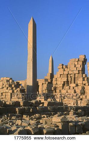Ruins of Karnak Temple Egypt View Large Photo Image Stock Photography - Ruins of Karnak Temple Egypt. Fotosearch
