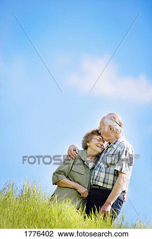 Stock Image - Senior couple. Fotosearch