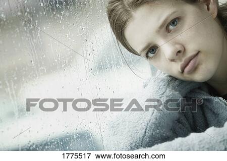 Sitting by the window View Large Photo Image Stock Photo - Sitting by the window. Fotosearch