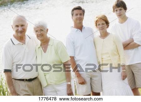 Three generations View Large Photo Image Stock Photo - Three generations. Fotosearch